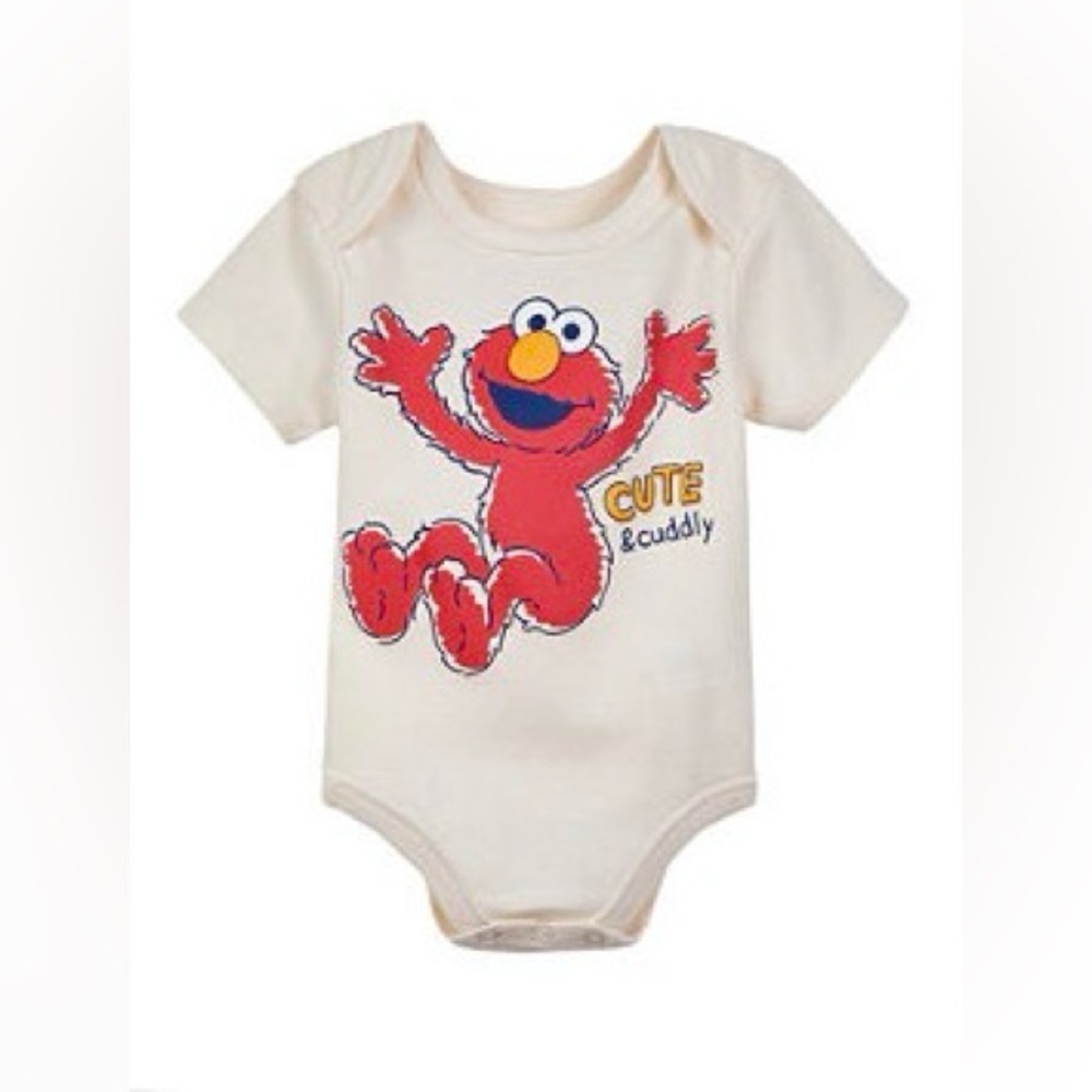Sesame Street Elmo Onesie Boys BNWT